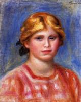 Renoir, Pierre Auguste - Head of a Young Girl